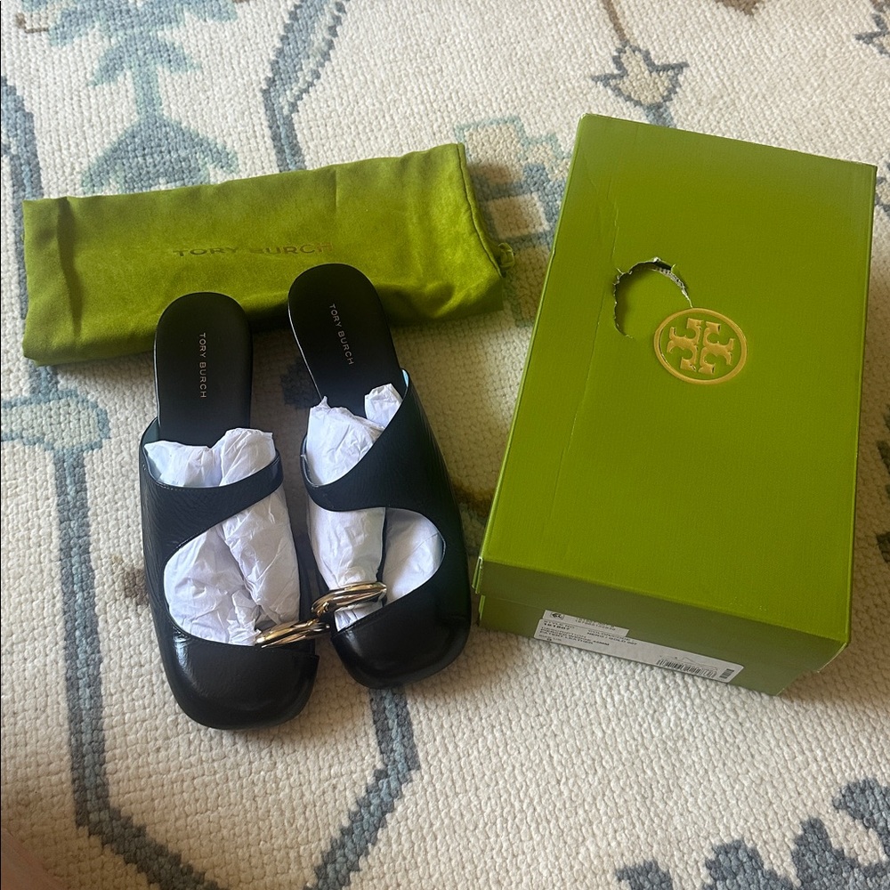 Tory Burch Pierced Mule Wedge